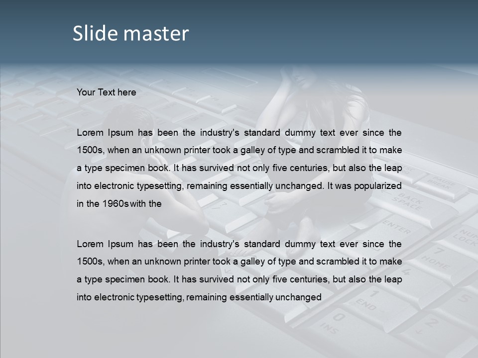 Room Woman Affairs PowerPoint Template