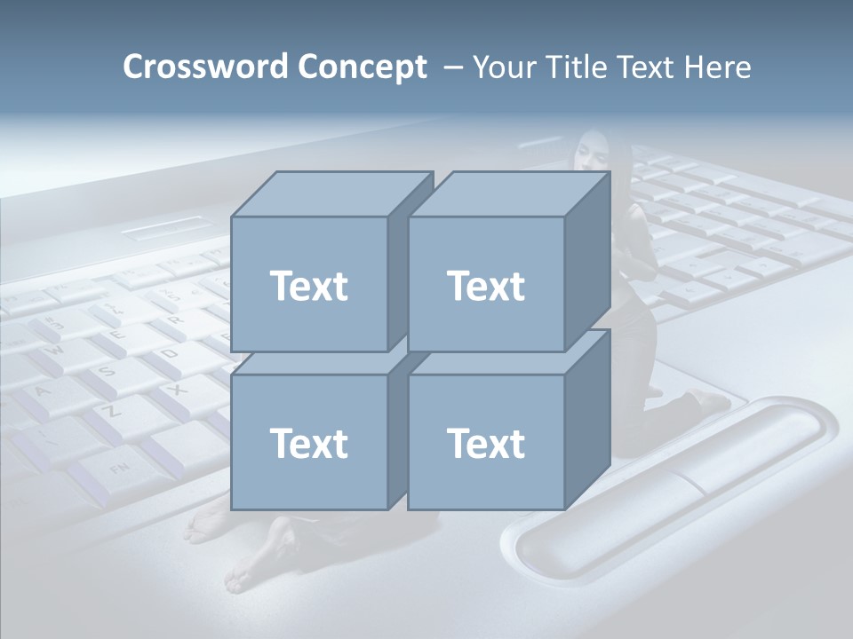 Smile Jeans Love PowerPoint Template