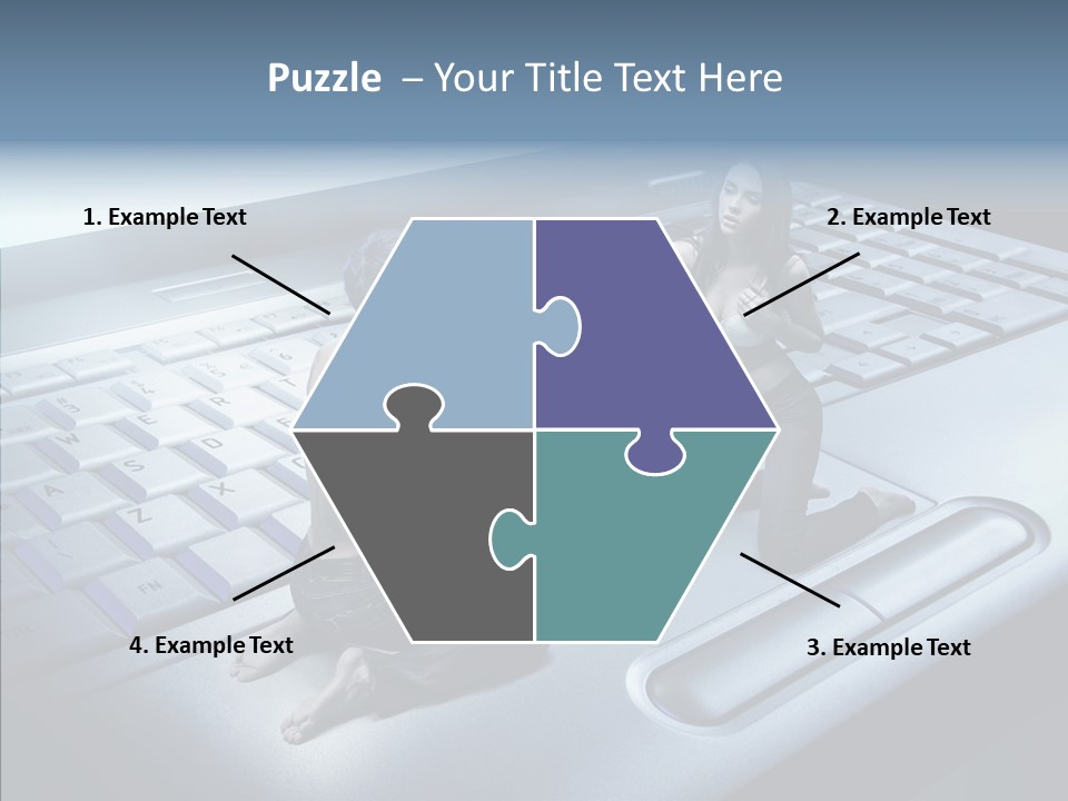 Smile Jeans Love PowerPoint Template