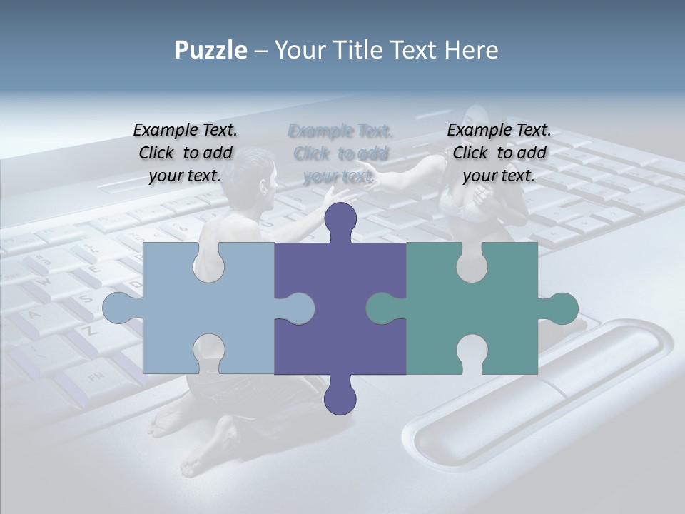 Smile Jeans Love PowerPoint Template