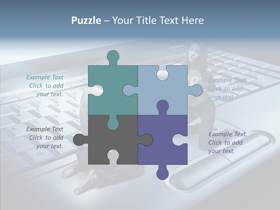 Smile Jeans Love PowerPoint Template