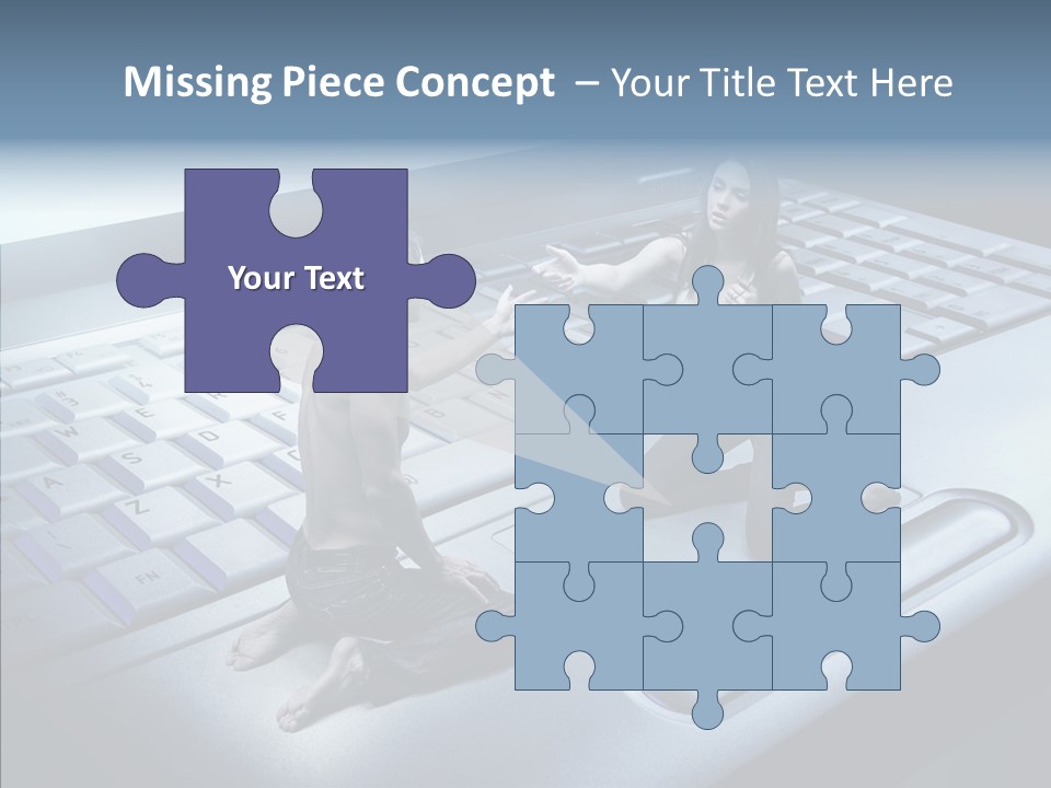 Smile Jeans Love PowerPoint Template