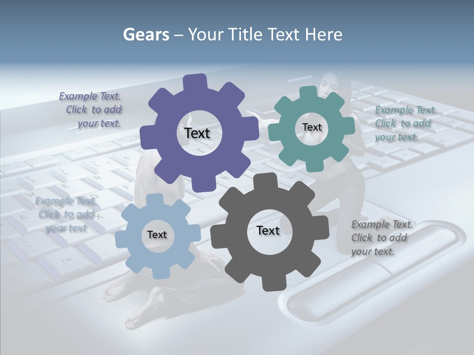 Smile Jeans Love PowerPoint Template