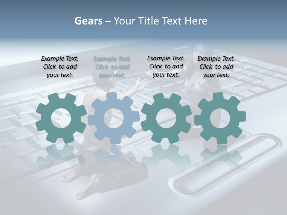 Smile Jeans Love PowerPoint Template