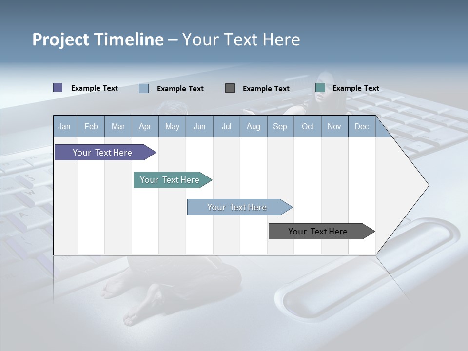 Smile Jeans Love PowerPoint Template