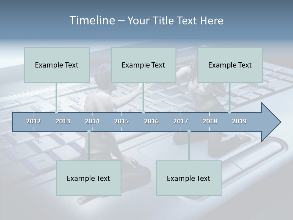 Smile Jeans Love PowerPoint Template