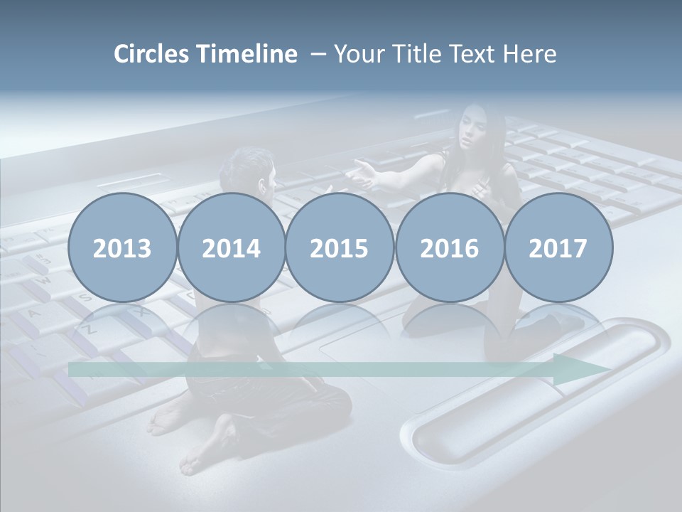 Smile Jeans Love PowerPoint Template