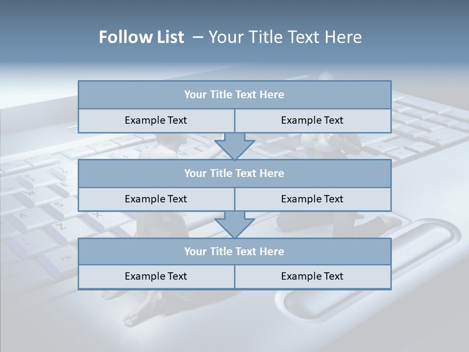 Smile Jeans Love PowerPoint Template