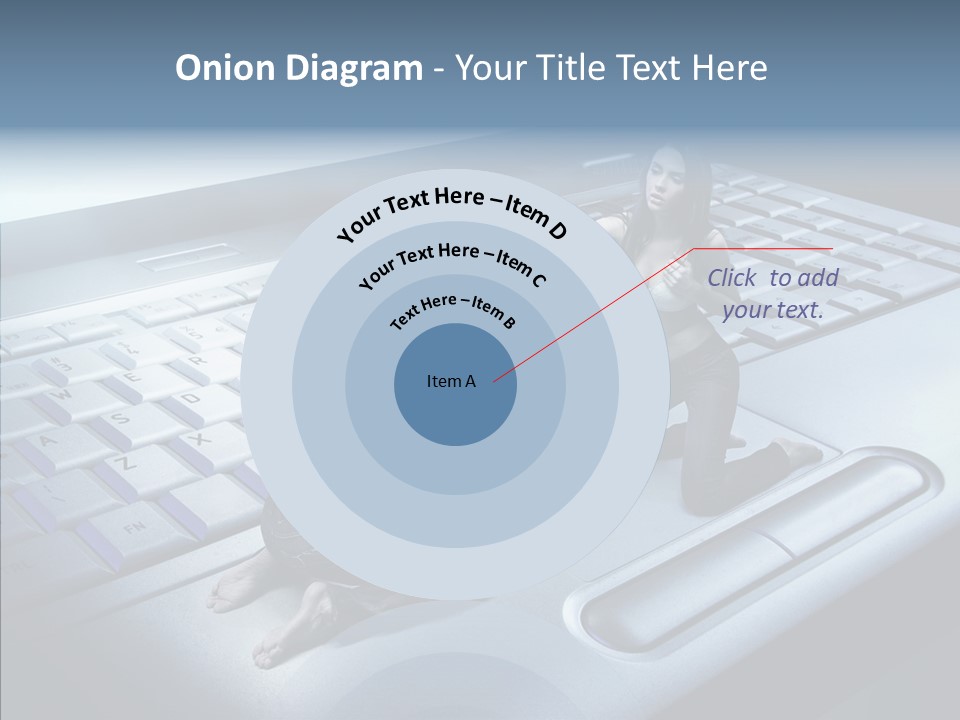 Smile Jeans Love PowerPoint Template