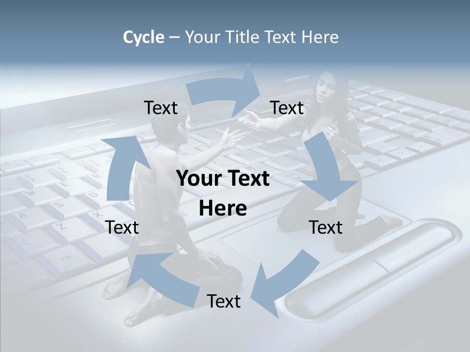 Smile Jeans Love PowerPoint Template