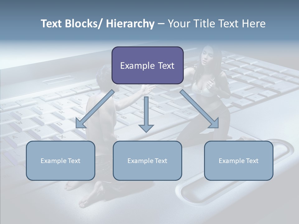 Smile Jeans Love PowerPoint Template