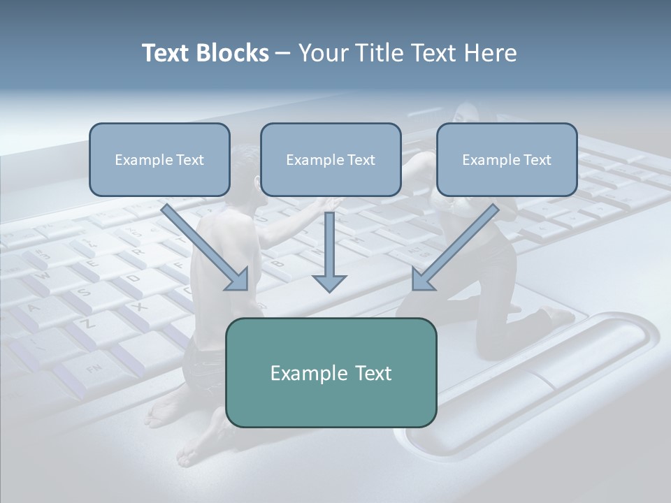 Smile Jeans Love PowerPoint Template