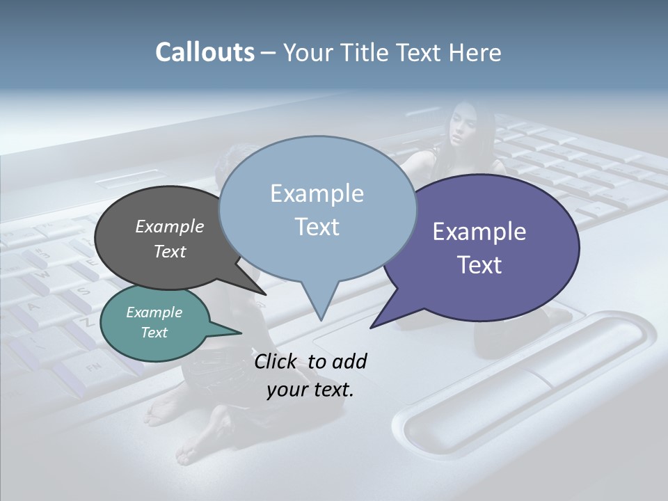 Smile Jeans Love PowerPoint Template