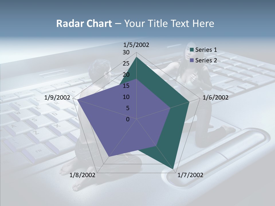 Smile Jeans Love PowerPoint Template