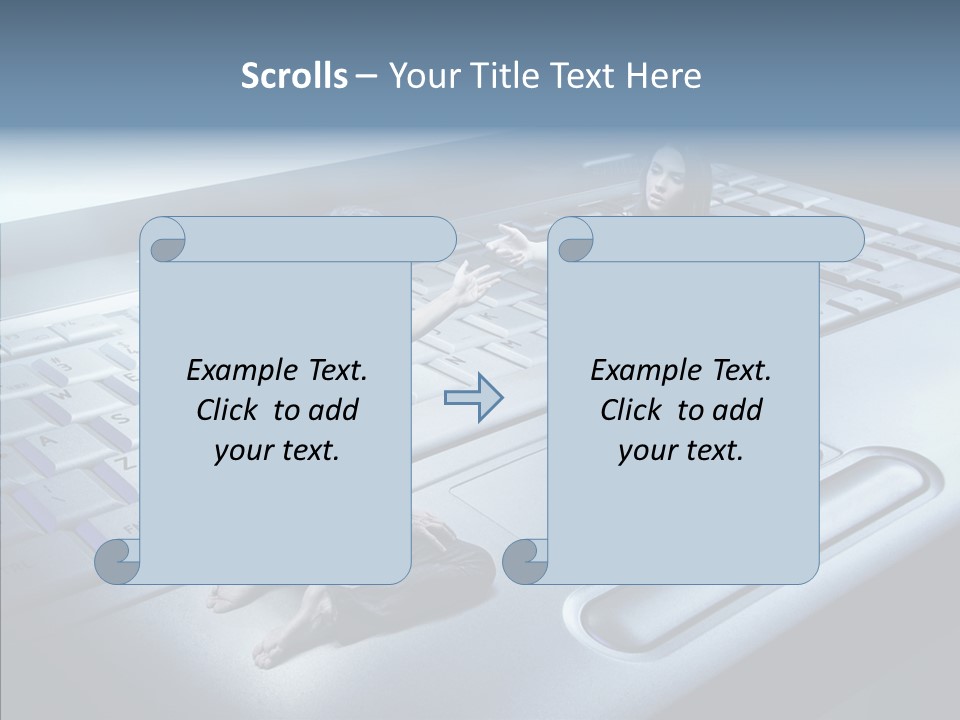 Smile Jeans Love PowerPoint Template