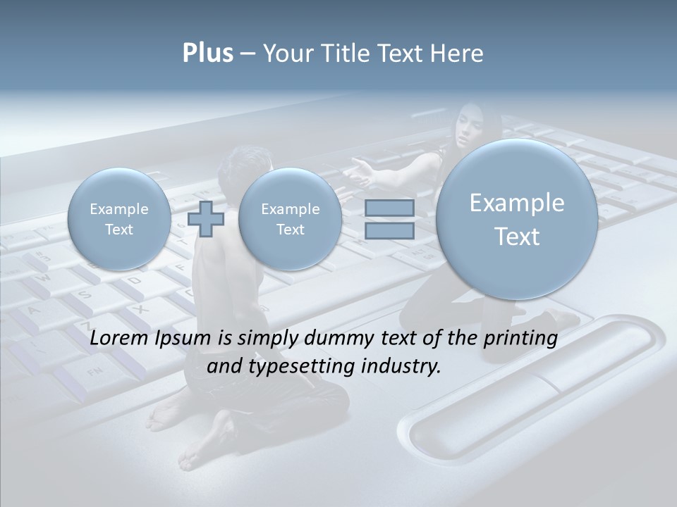 Smile Jeans Love PowerPoint Template