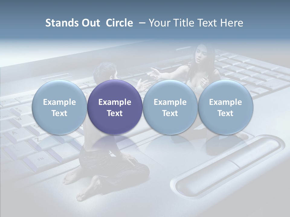 Smile Jeans Love PowerPoint Template