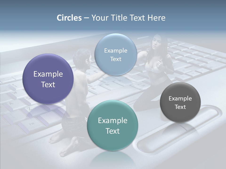 Smile Jeans Love PowerPoint Template