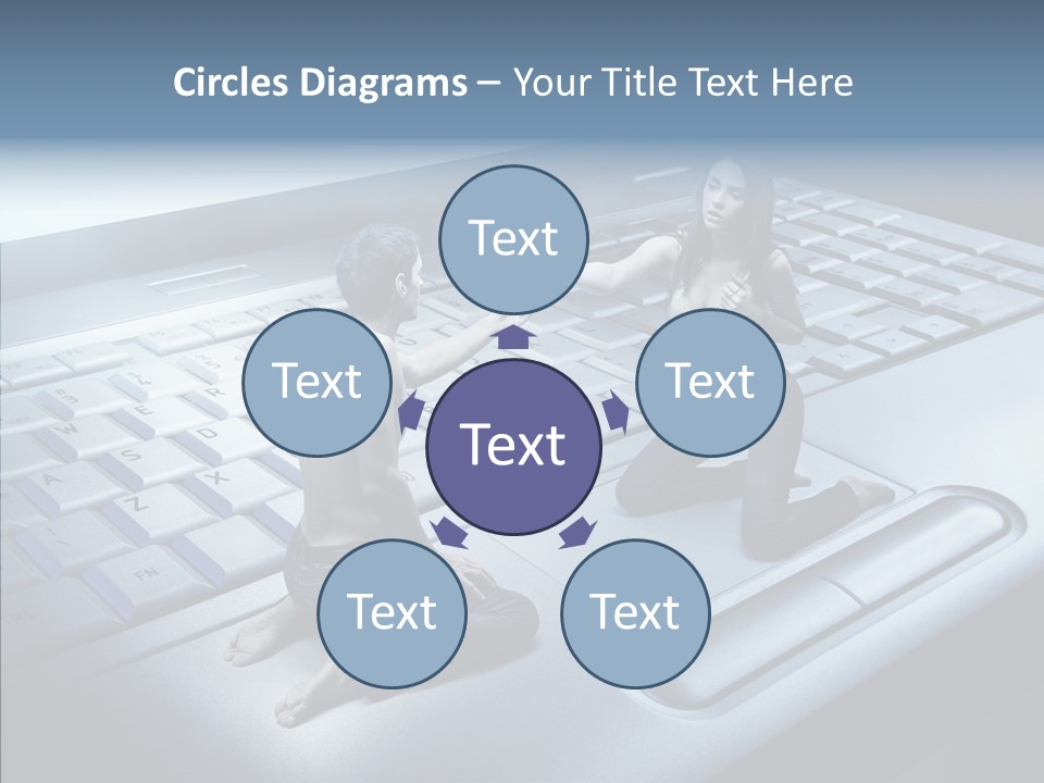 Smile Jeans Love PowerPoint Template