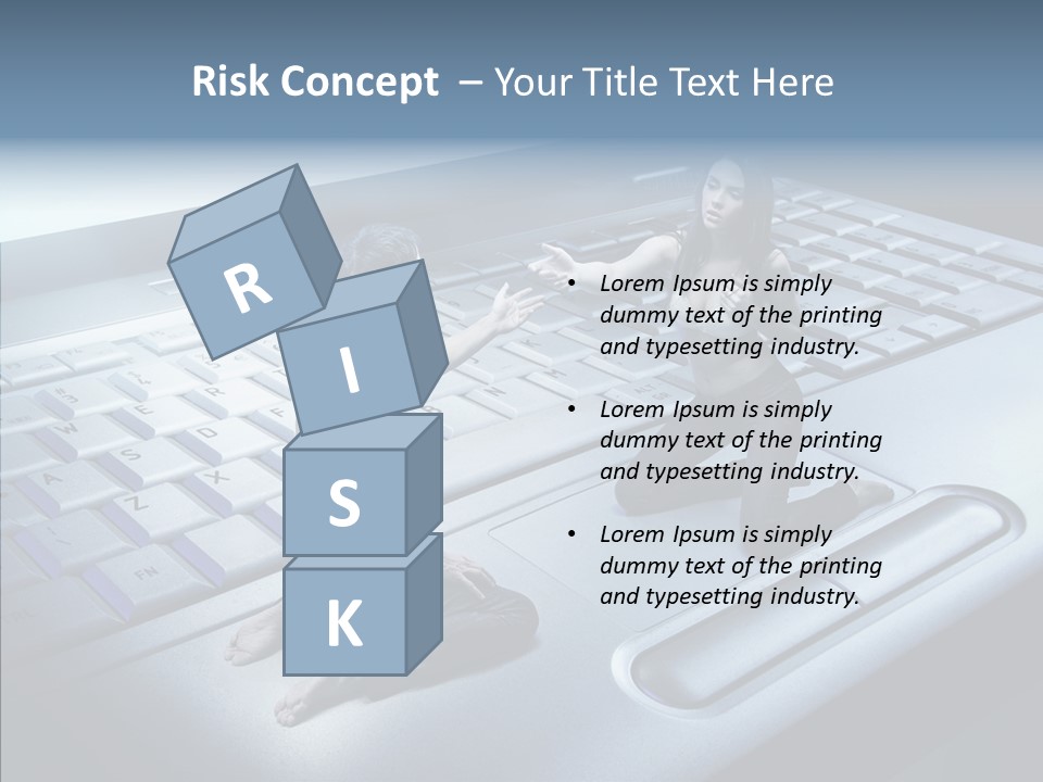 Smile Jeans Love PowerPoint Template