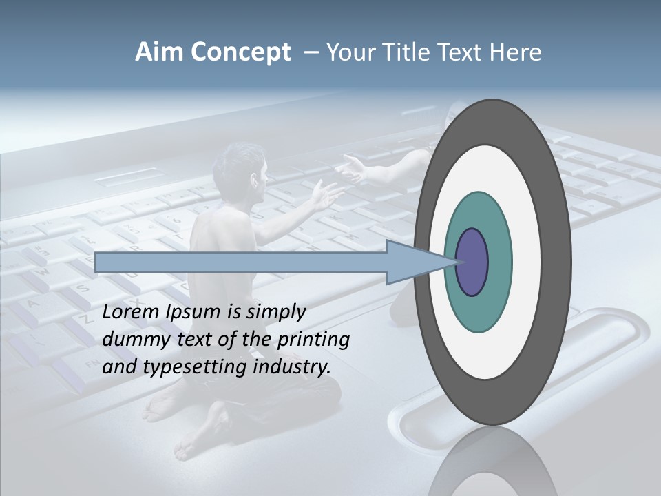 Smile Jeans Love PowerPoint Template