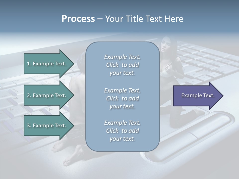 Smile Jeans Love PowerPoint Template