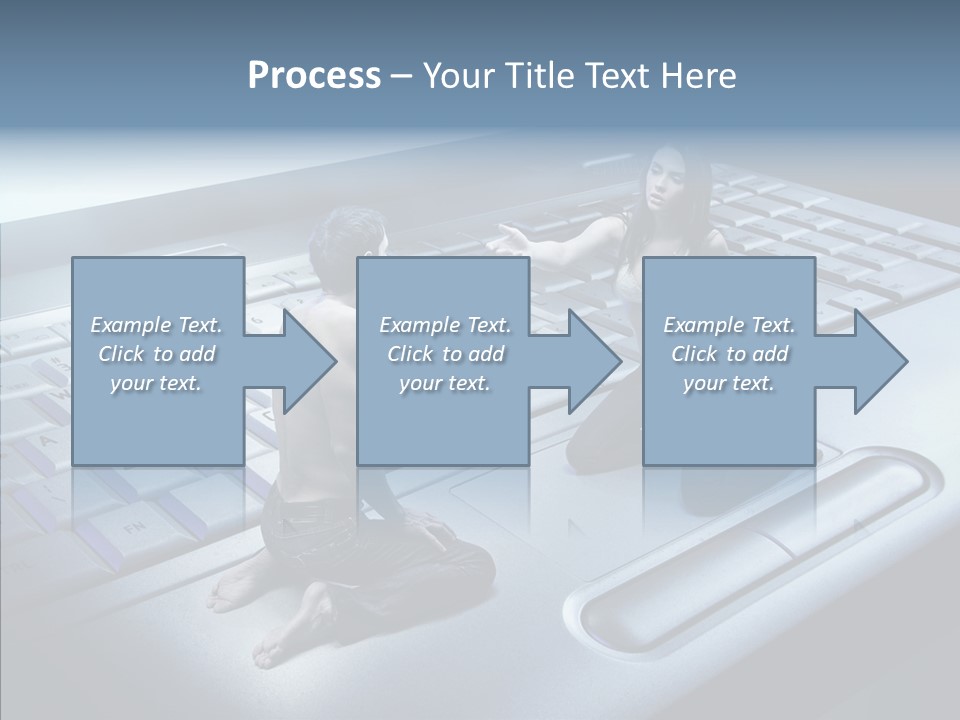 Smile Jeans Love PowerPoint Template