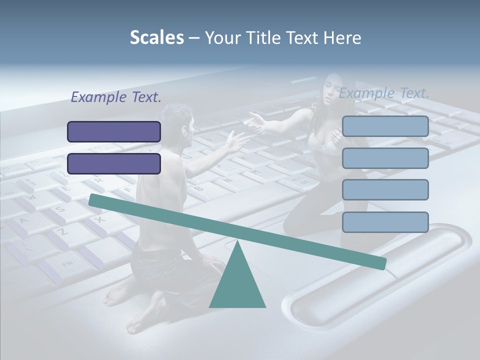 Smile Jeans Love PowerPoint Template