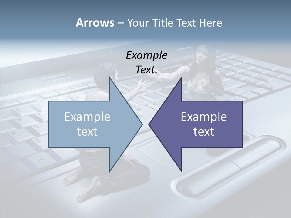 Smile Jeans Love PowerPoint Template