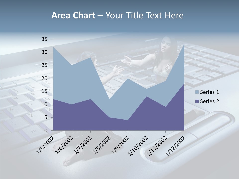 Smile Jeans Love PowerPoint Template