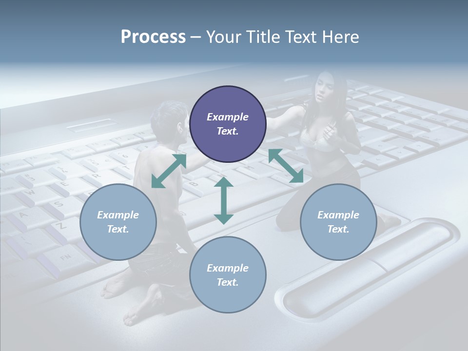 Smile Jeans Love PowerPoint Template
