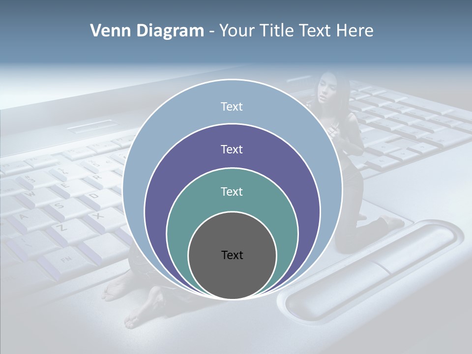 Smile Jeans Love PowerPoint Template