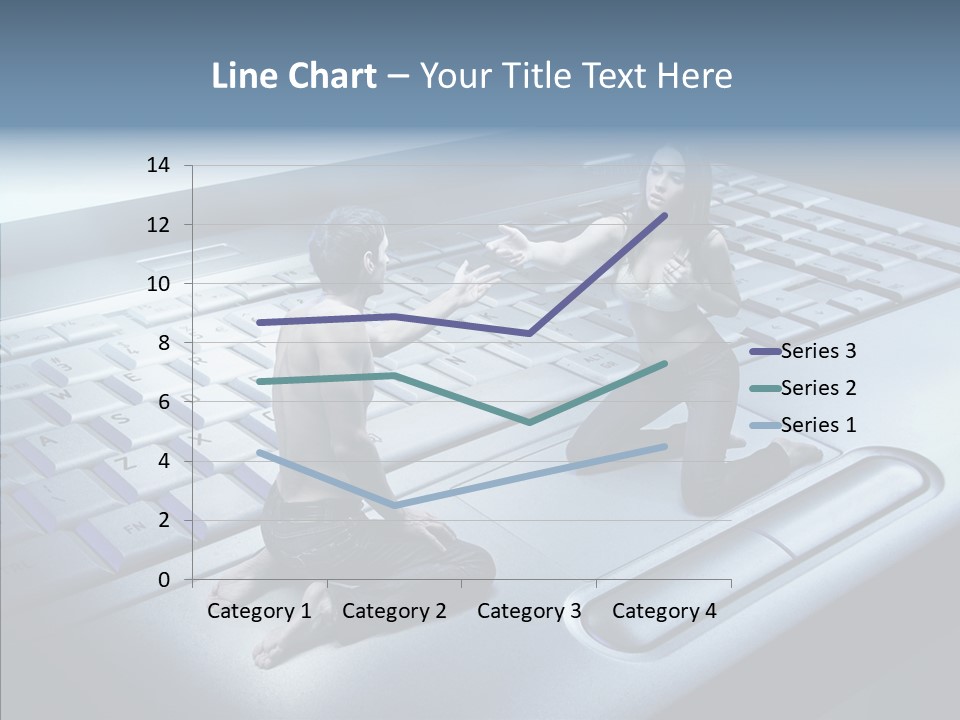 Smile Jeans Love PowerPoint Template