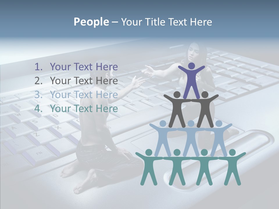 Smile Jeans Love PowerPoint Template