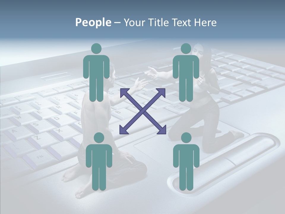 Smile Jeans Love PowerPoint Template