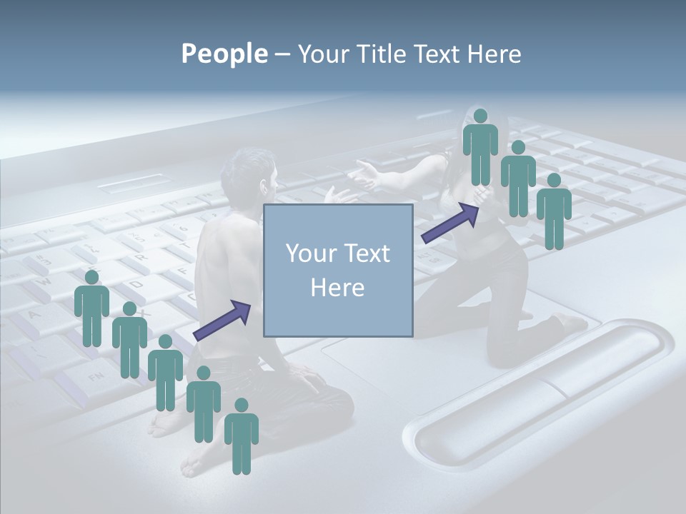 Smile Jeans Love PowerPoint Template