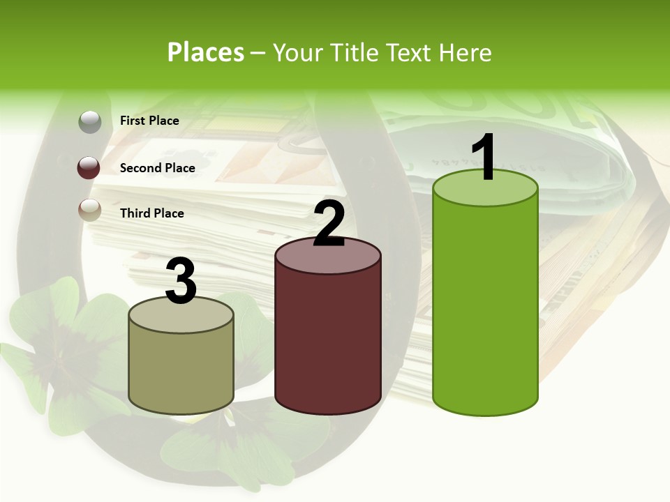 Gain Billets Gros Lot PowerPoint Template