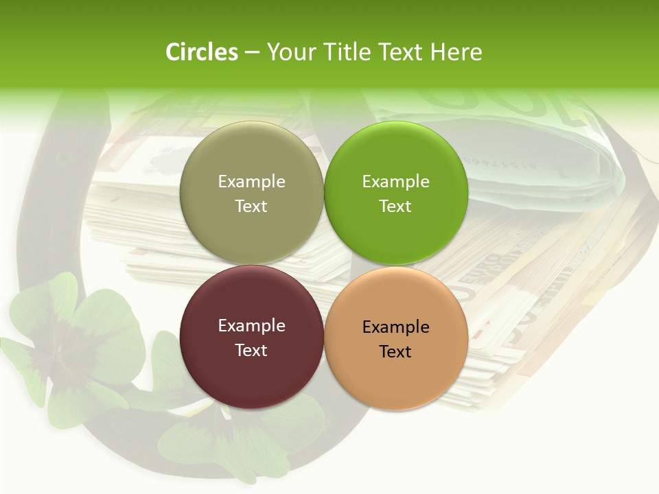 Gain Billets Gros Lot PowerPoint Template