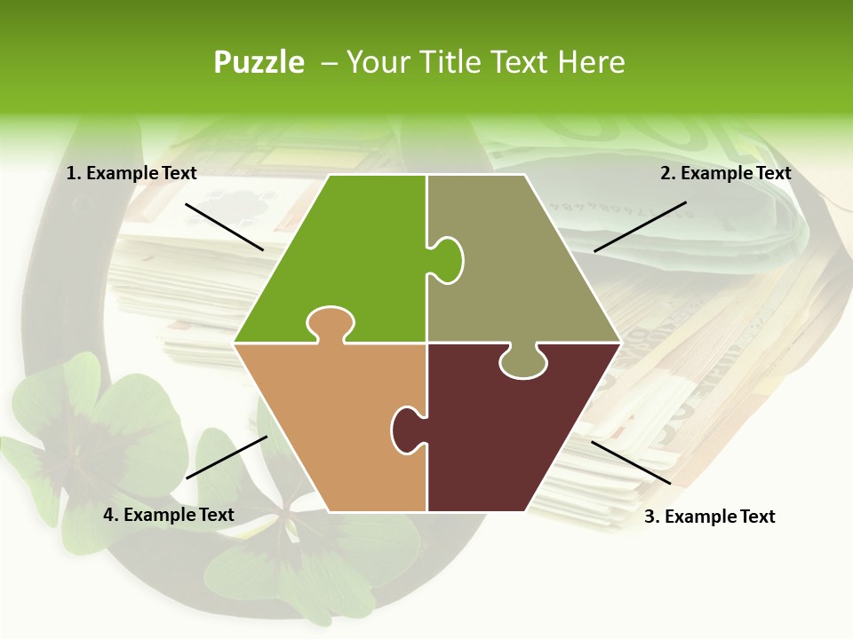 Gain Billets Gros Lot PowerPoint Template