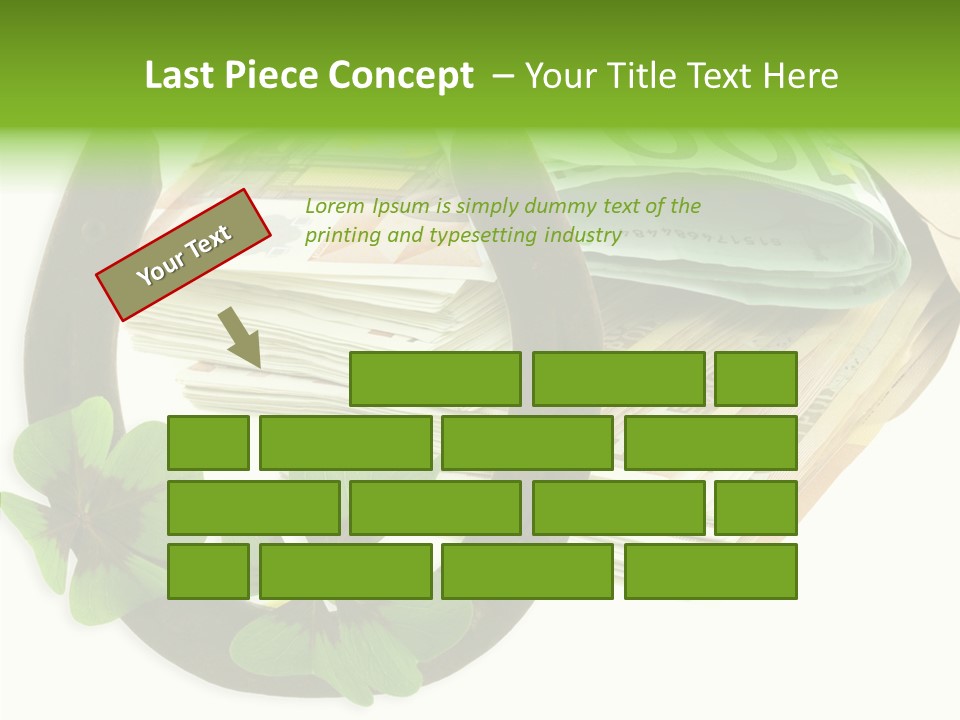 Gain Billets Gros Lot PowerPoint Template
