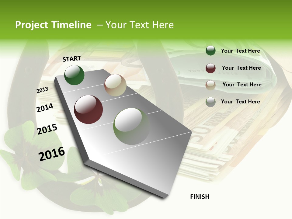 Gain Billets Gros Lot PowerPoint Template