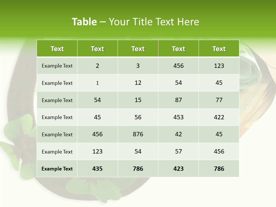 Gain Billets Gros Lot PowerPoint Template