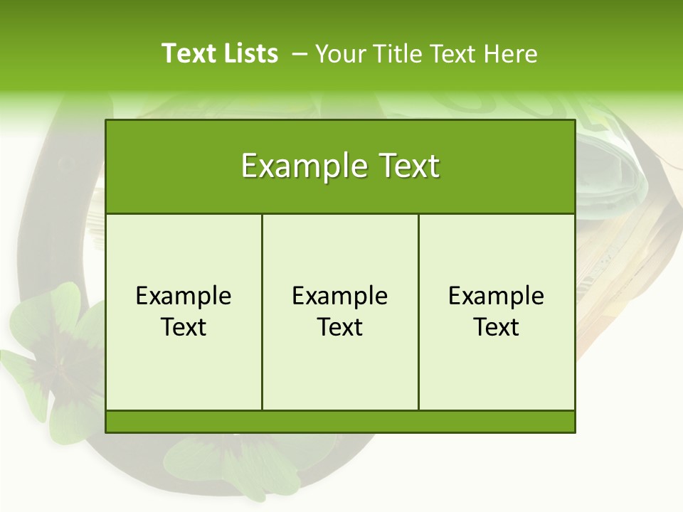 Gain Billets Gros Lot PowerPoint Template
