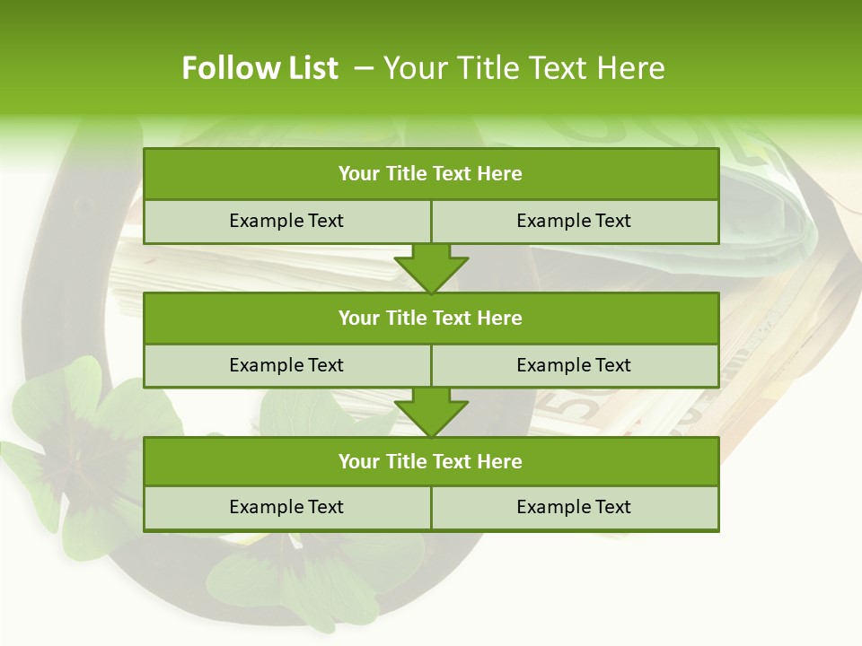 Gain Billets Gros Lot PowerPoint Template