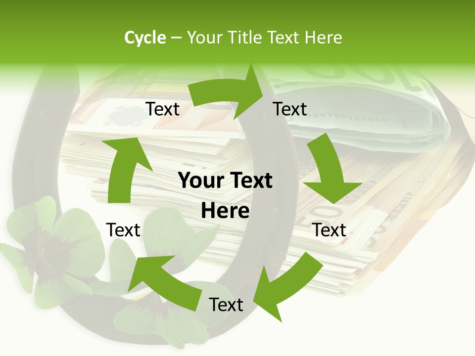 Gain Billets Gros Lot PowerPoint Template