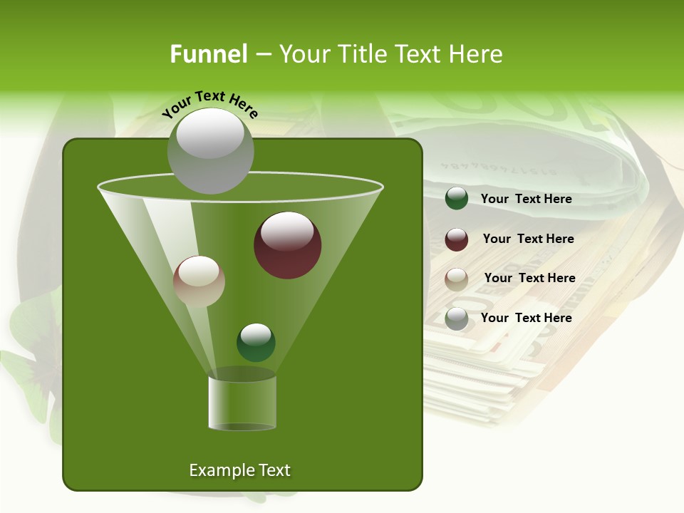 Gain Billets Gros Lot PowerPoint Template