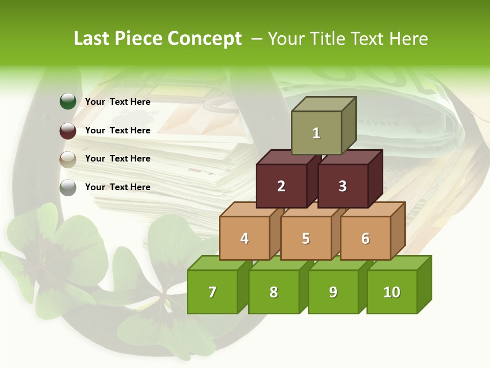 Gain Billets Gros Lot PowerPoint Template