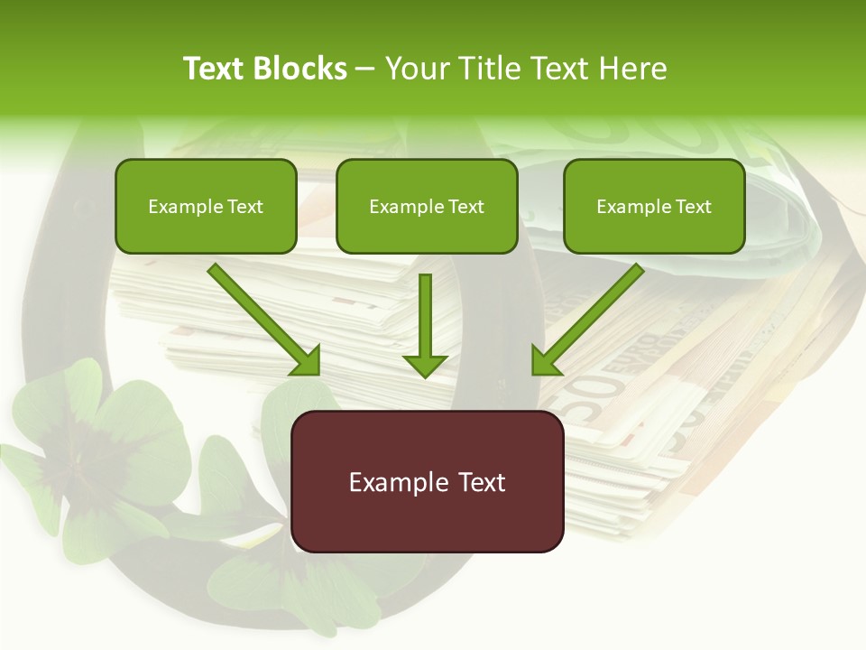 Gain Billets Gros Lot PowerPoint Template