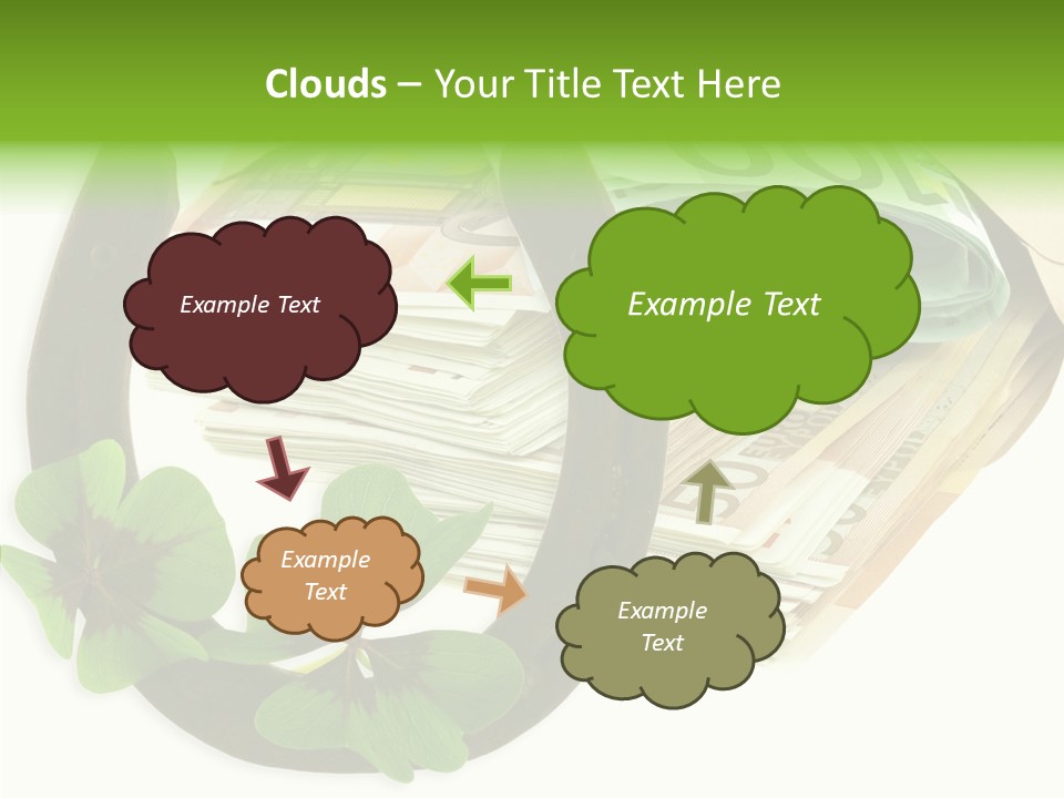 Gain Billets Gros Lot PowerPoint Template