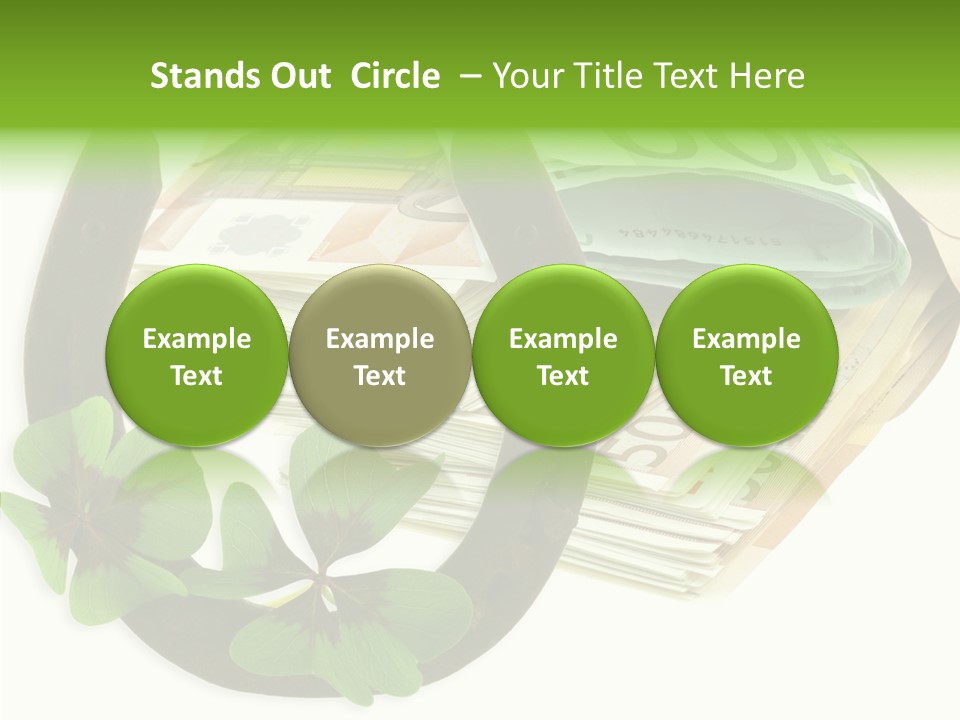 Gain Billets Gros Lot PowerPoint Template